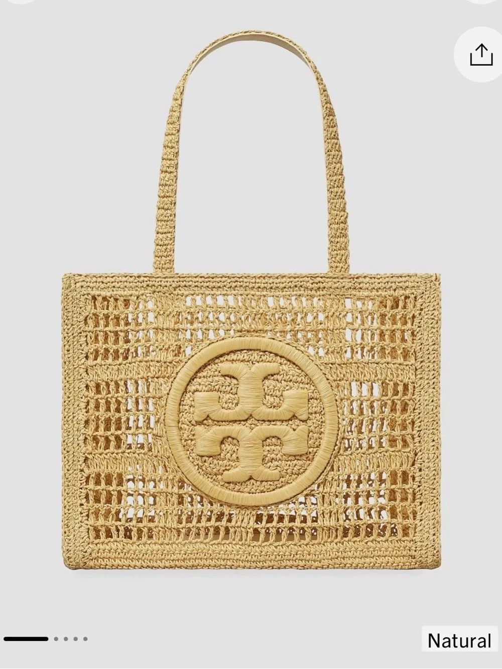 Tory Burch handwoven open